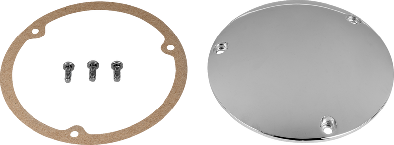 Derby Cover - Chrome - 3 Hole - '70-'98 Big Twin