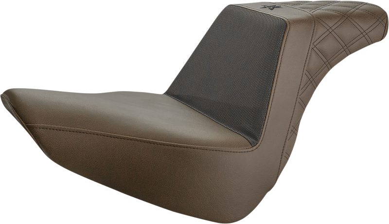 Unknown Industries Seat - Front Carbon Fiber/Black Gripper Lumbar/Rear Lattice Stitch - FL '18-'23
