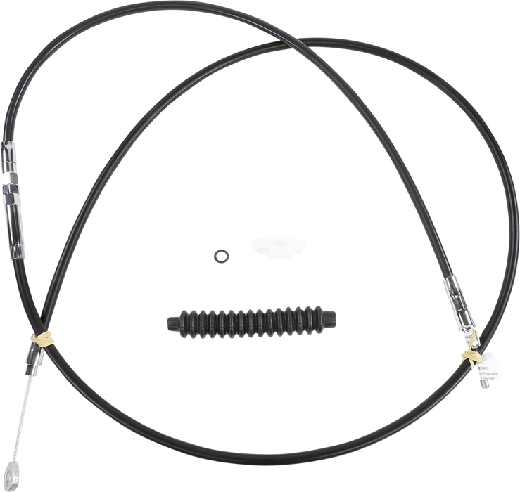 High-Efficiency Black Vinyl Clutch Cable - 78"