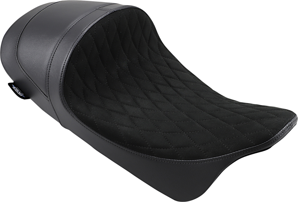 Forward Low Solo Seat - Diamond - Faux Suede - FL '08-'23