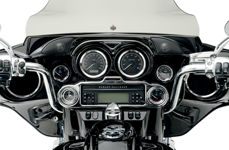 Instrument Gauge Bezel - Chrome - 2" Diameter
