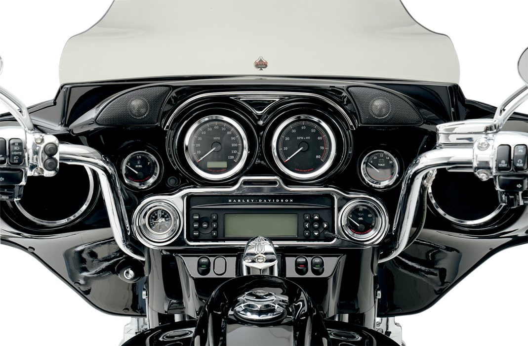 Instrument Gauge Bezel - Chrome - 2" Diameter