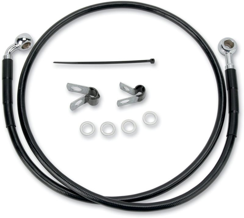 Brake Line - Front (Upper) - Black