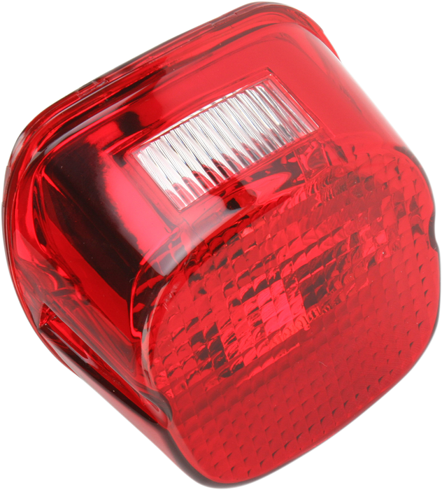 Laydown Taillight Lens - Red
