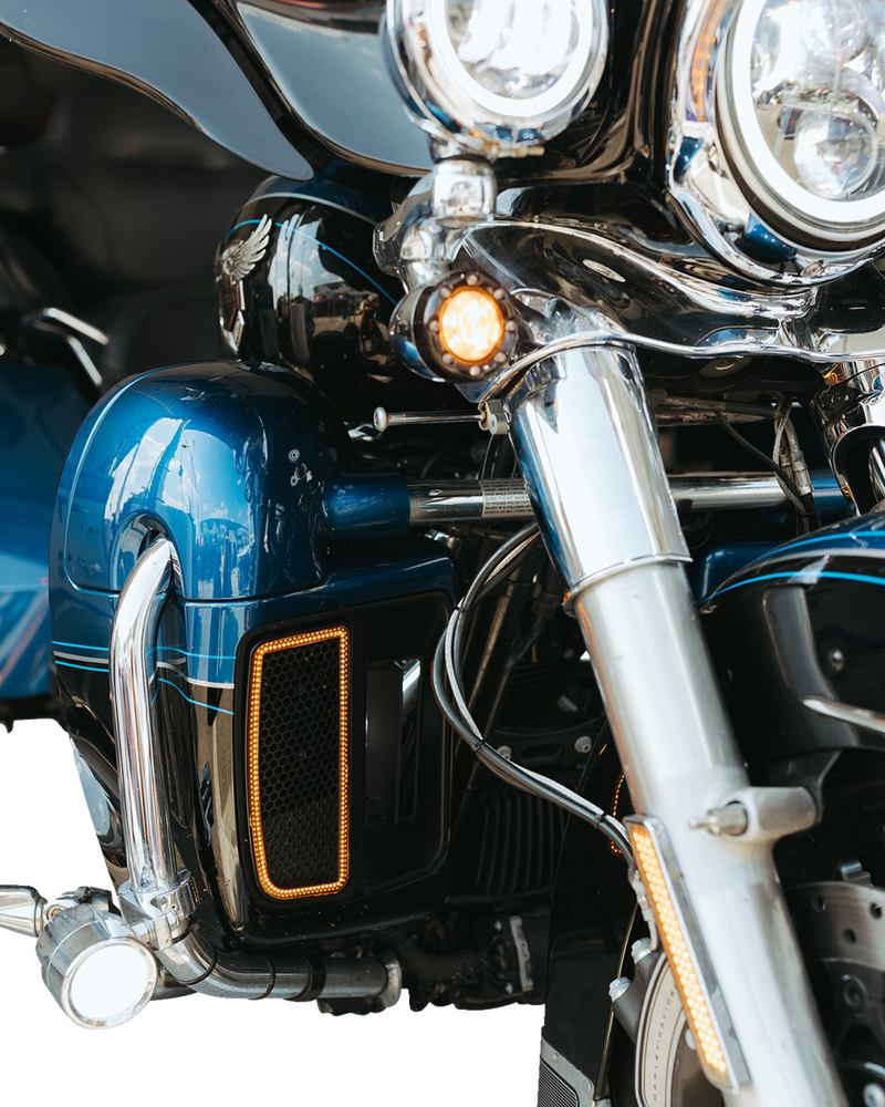 Bullet Turn Signal 1157 - Black - Smoke Lens