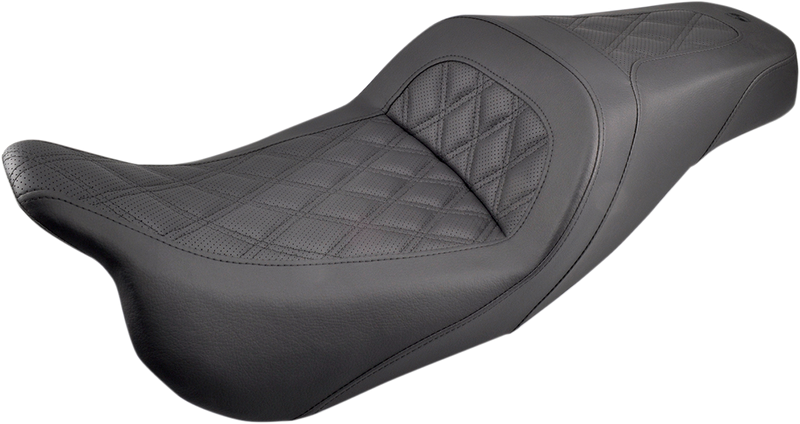 Slim Seat - Black - Lattice Stitch - FL '08-'24