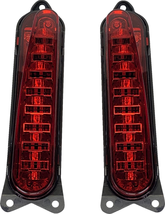 LED Taillight - Run/Brake/Turn - Red