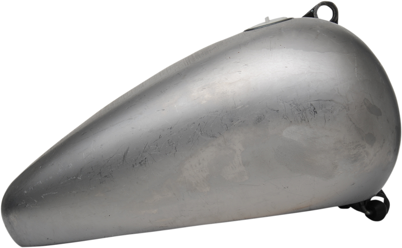 Fat Bob Style Gas Tanks - Flatside - 6 Gallon