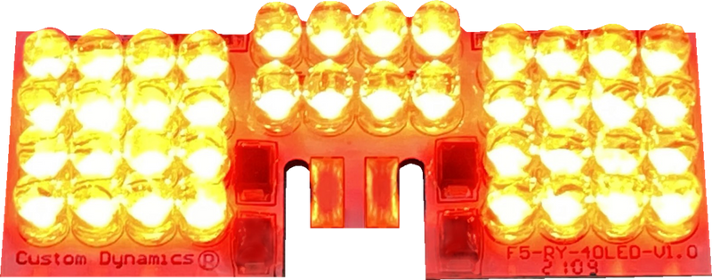 LED Fender Tip Boards - Red