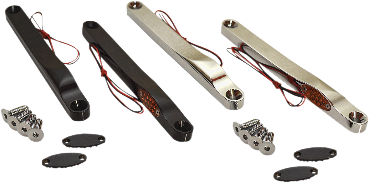 LED Front Turn Signal Lights - Chrome