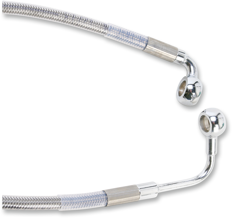 Brake Line - Rear - Stainless Steel