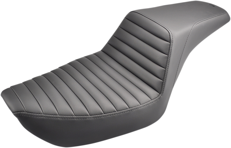 Step-Up Seat - Front Tuck-n-Roll - Black - Dyna