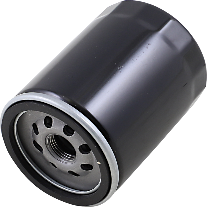 Oil Filter with Nut - Black - M8