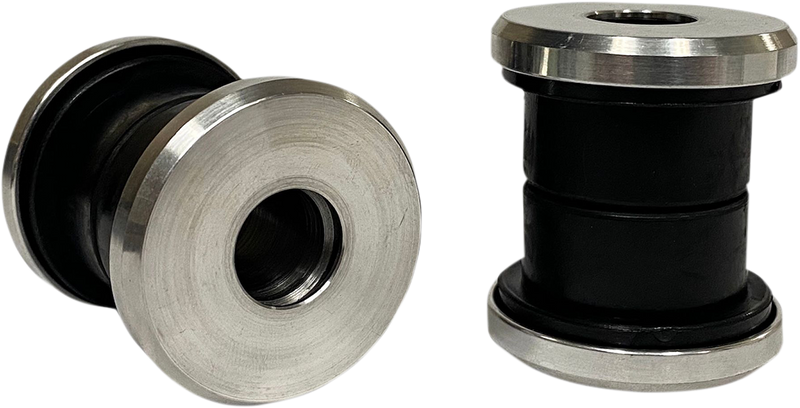 Polyurethane Riser Bushing Kit - Raw Aluminum