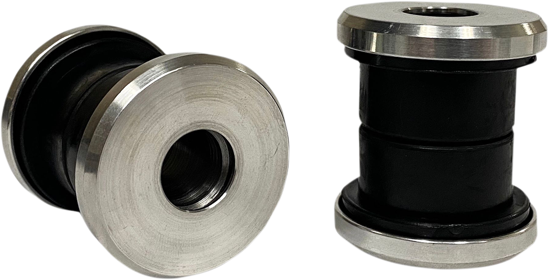 Polyurethane Riser Bushing Kit - Raw Aluminum