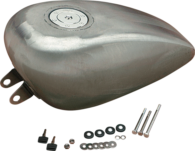 Gas Tank with Chrome Aero-Style Gas Cap - 3.3 Gallons - Sportster