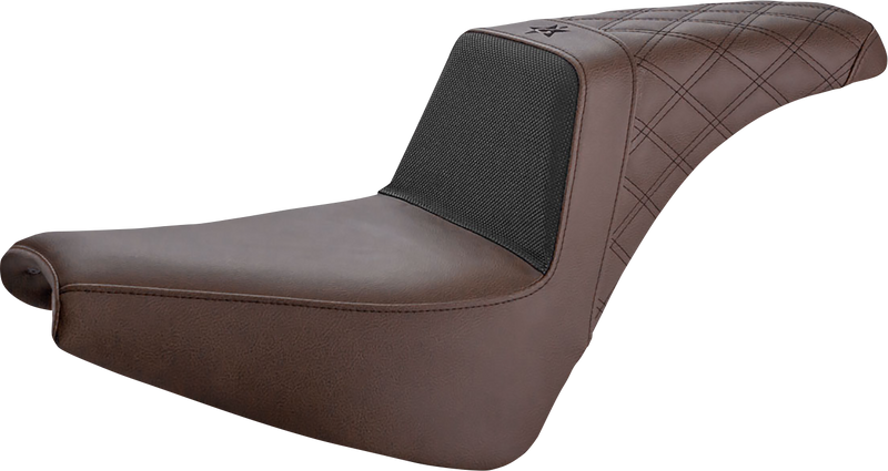 Unknown Industries Seat - Front Carbon Fiber/Black Gripper Lumbar/Rear Lattice Stitch - FX '18-'23