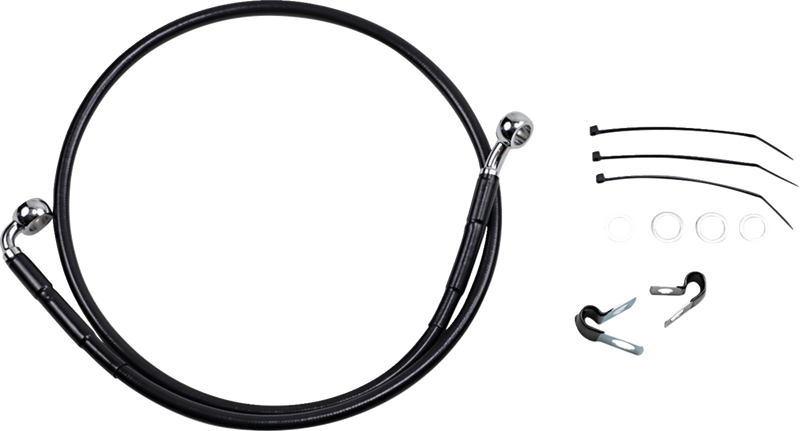Brake Line - Front (Upper) - Black