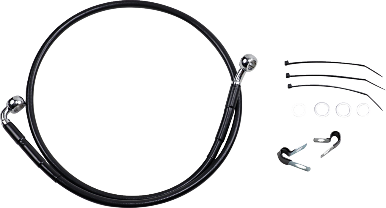 Brake Line - Front (Upper) - Black