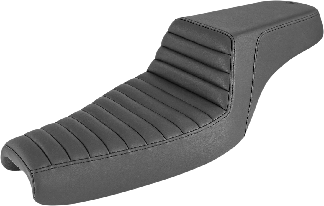 Step-Up Seat - Front Tuck-n-Roll - Black - XL