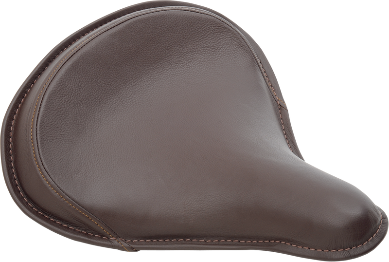 Seat - Spring Solo - Large - Brown Leather/Perimeter Stitch