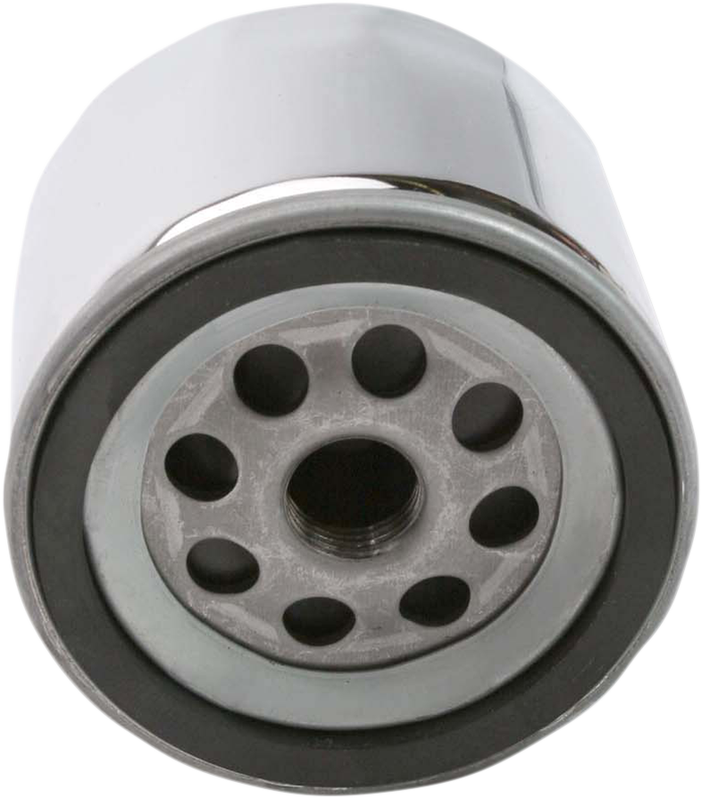 Oil Filter with Nut - Chrome