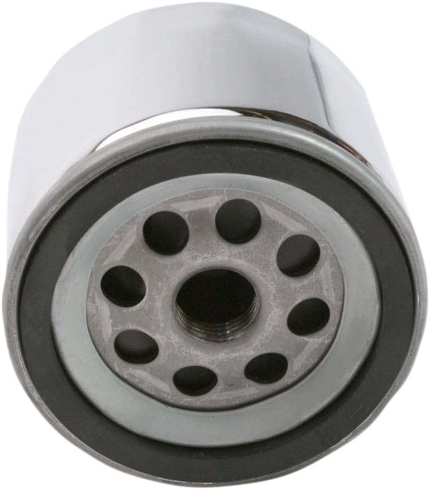 Oil Filter with Nut - Chrome
