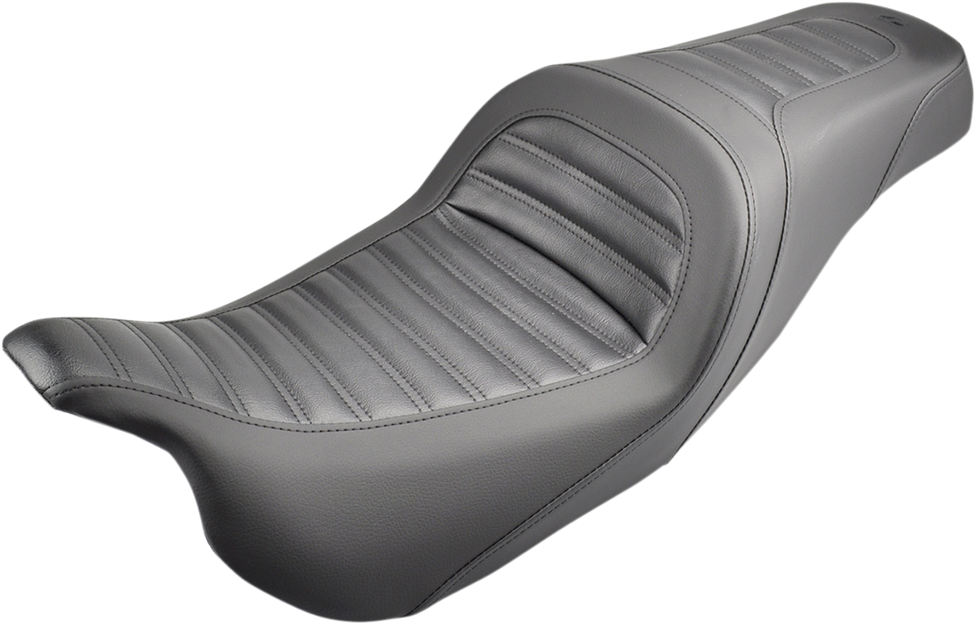 Slim Roll & Pleat Seat - Black - FL '08-'24