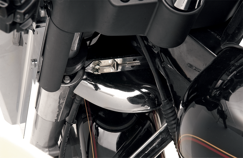 Front Fork Air Baffle - Chrome
