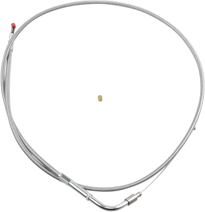 Stainless Steel Idle Cable - '02-'07 FLH