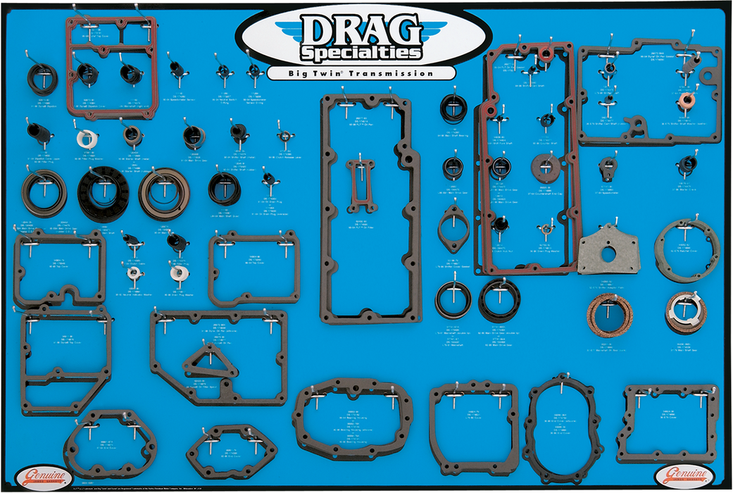 Trans Gasket Display - Big Twin