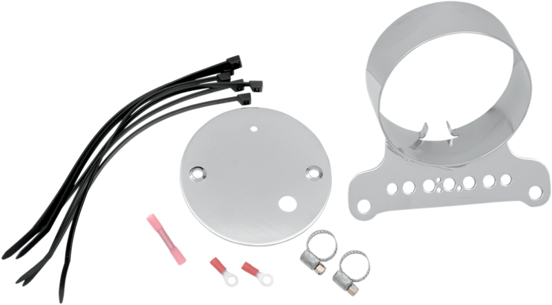 Single Gauge Bracket - Chrome