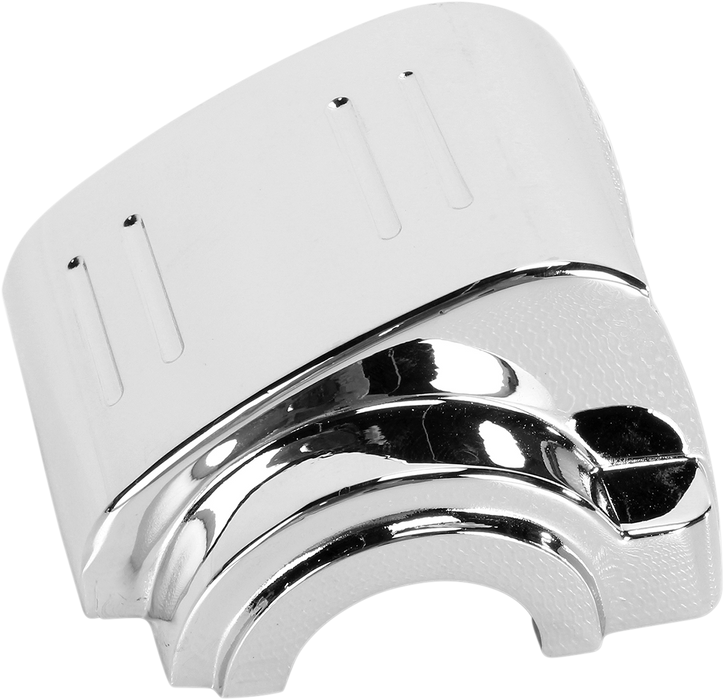 Handlebar Switch Housing Kit - Left - Upper - Chrome