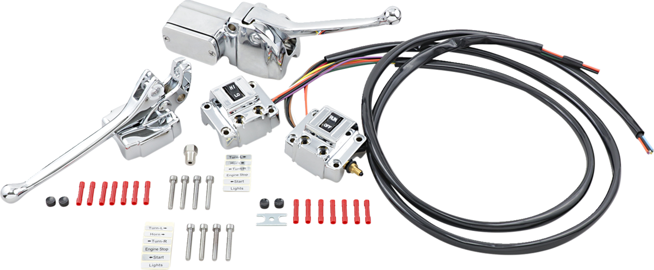 Handlebar Control Kit - w/ Switch - '72 - '81