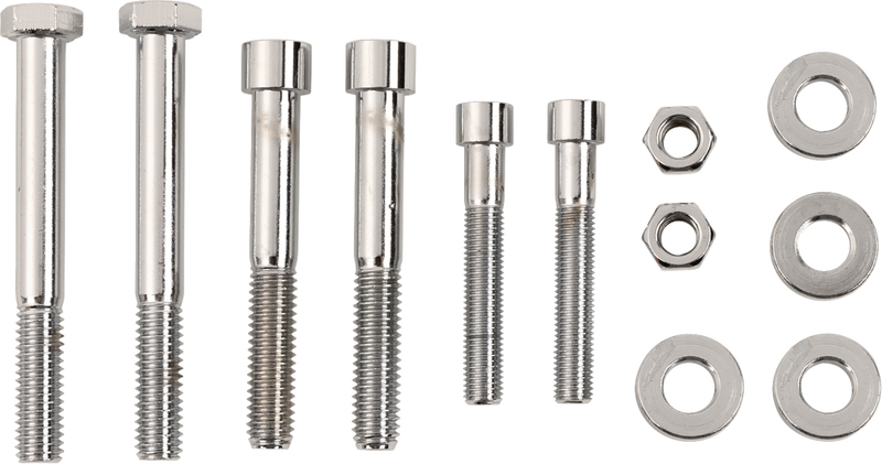 Bolt Set - Motor Mount - Smooth - Dyna/Softail