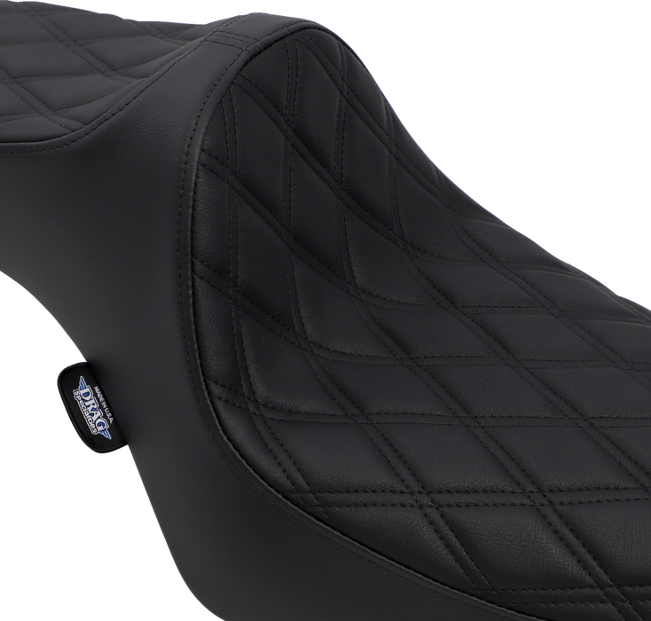 Predator III Seat - Double Diamond - Black Stitching - XL '82-'03