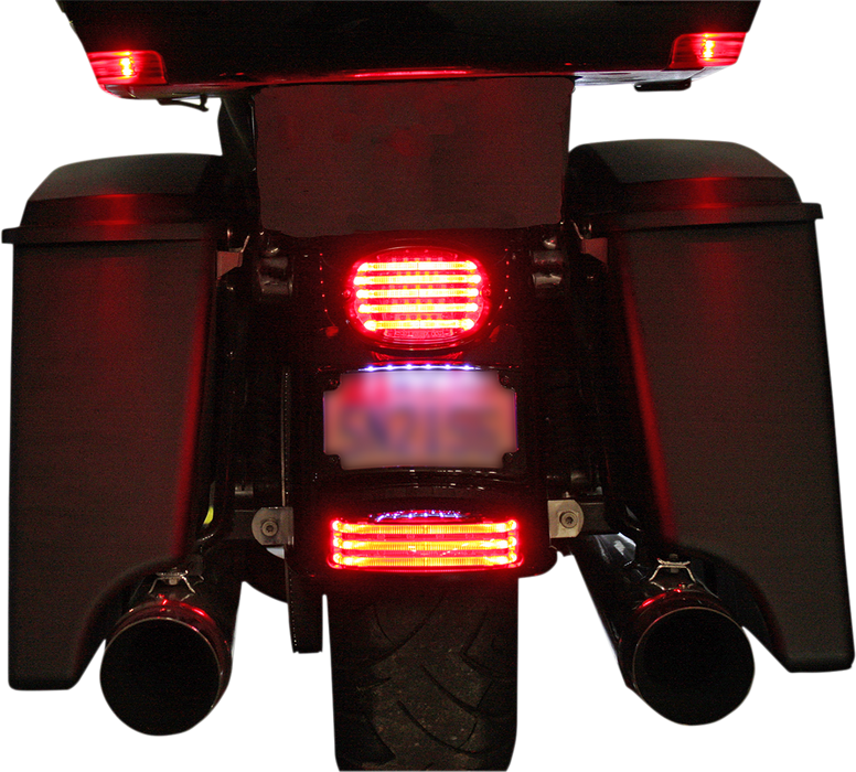 Fender Tip Light - LED - Smoke Lens - Chrome