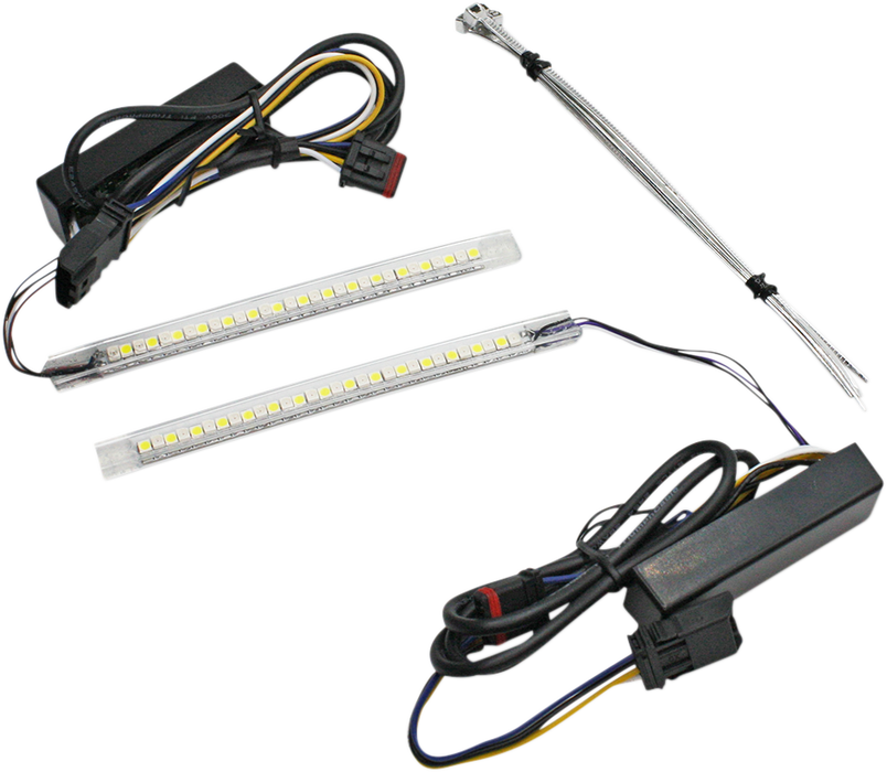 Fairing Vent Trim - White