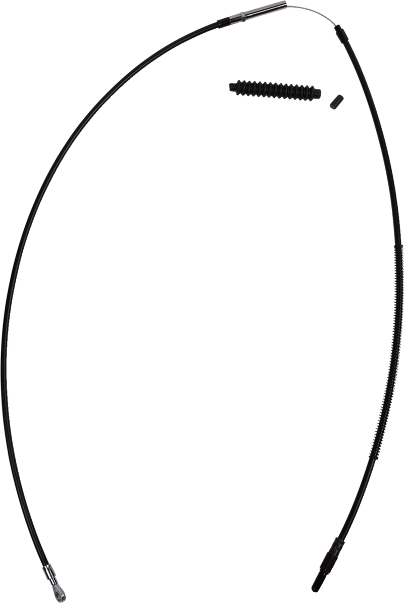 High-Efficiency Black Vinyl Clutch Cable - Standard Size