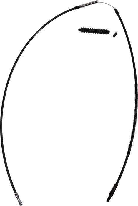 High-Efficiency Black Vinyl Clutch Cable - Standard Size
