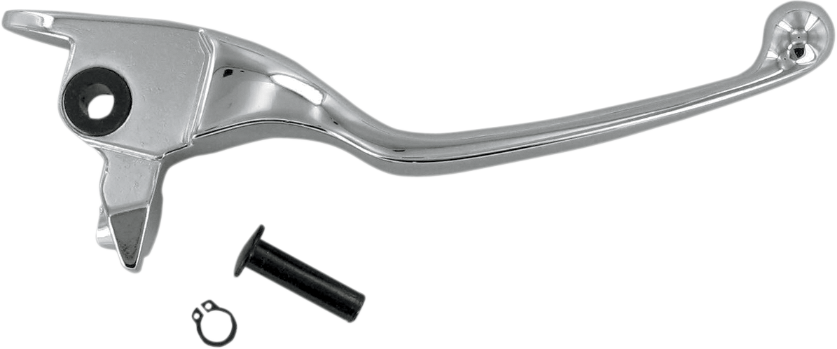 Wide Blade Replacement Brake Lever - Chrome