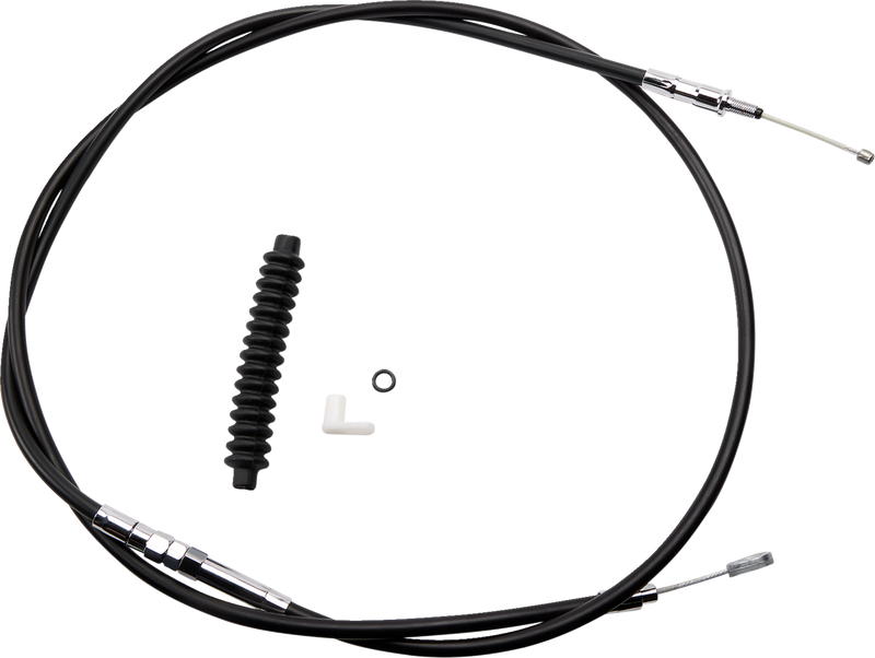 High-Efficiency Black Vinyl Clutch Cable - 80"