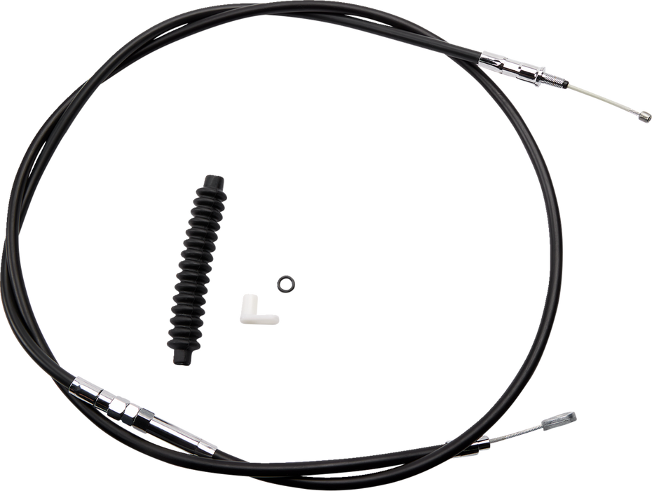 High-Efficiency Black Vinyl Clutch Cable - 80"