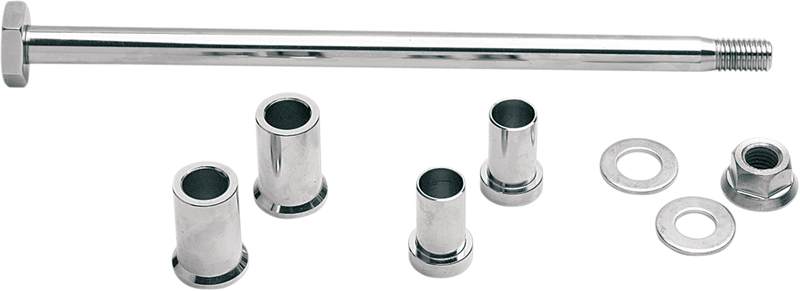 Swingarm Pivot Shaft Kit - Chrome - '00-'07 FXST/FLST