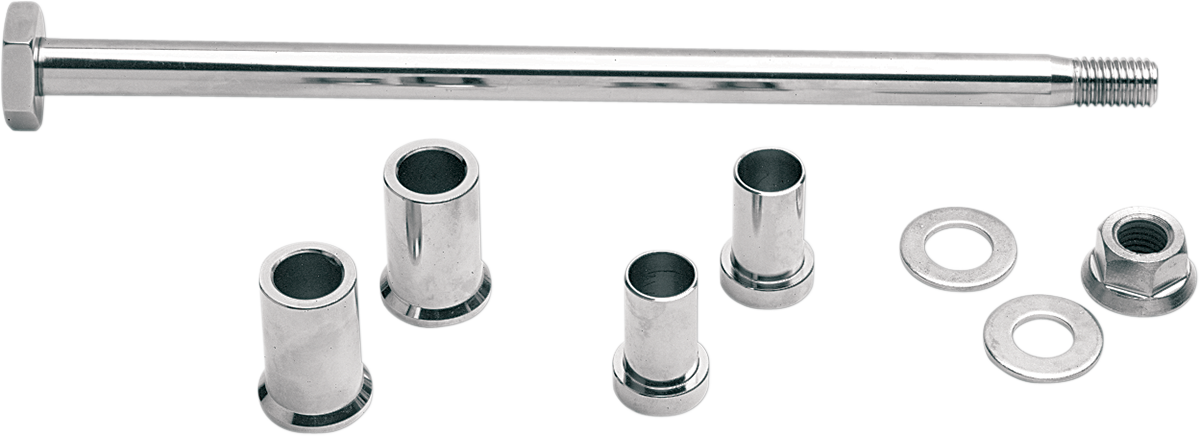 Swingarm Pivot Shaft Kit - Chrome - '00-'07 FXST/FLST