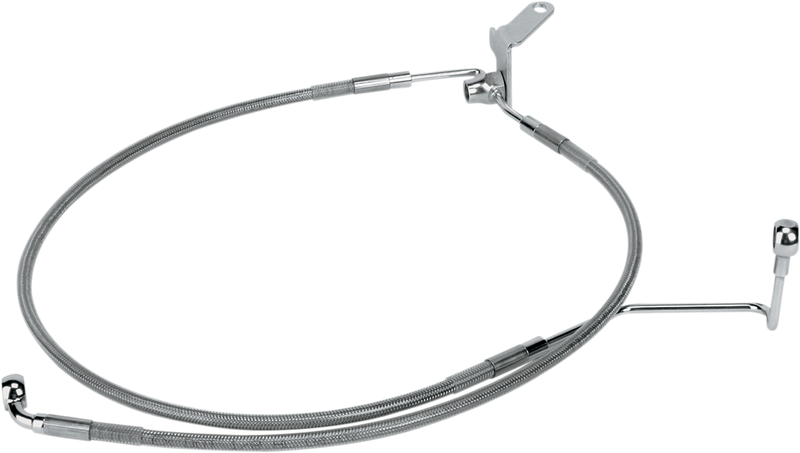Brake Line - Rear - +3" - Softail
