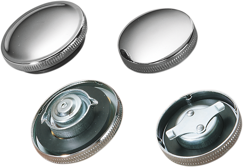 Gas Cap - Vented - Chrome