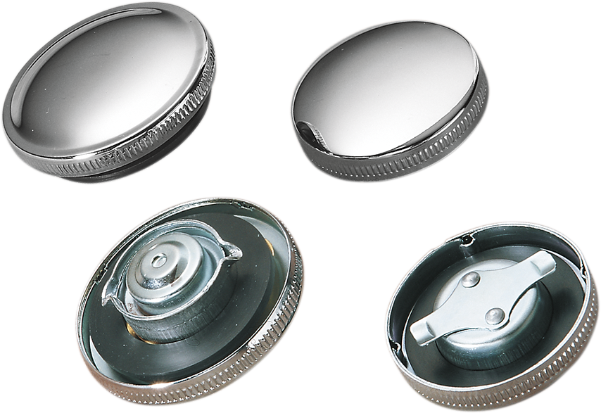 Gas Cap - Vented - Chrome