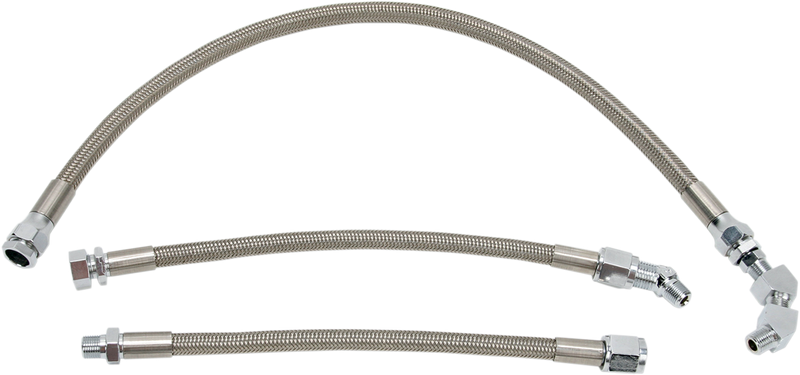 Oil Line Kit - Stainless Steel - Sportster
