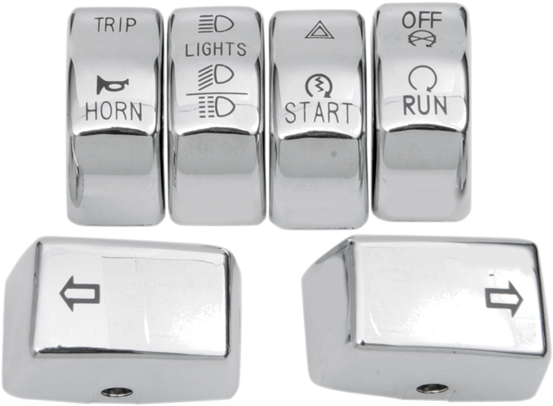 Switch Cap Kit - Chrome